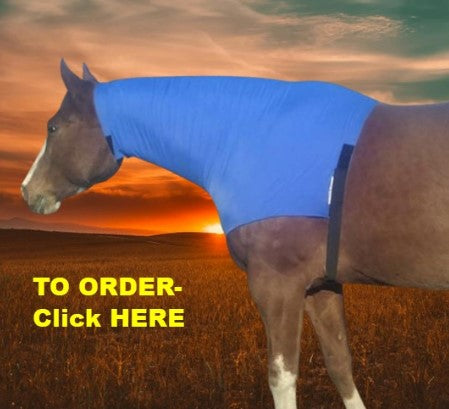 Spandex Adult HEADLESS Horse Hood WITHOUT ZIPPER